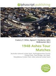 1948 Ashes Tour Matches,6134207470,9786134207478
