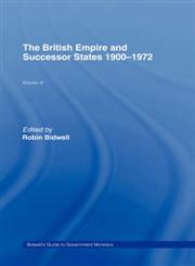 Guide to Government Ministers The British Empire and Successor States 1900-1972,0714630179,9780714630175