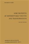 Some Properties of Differentiable Varieties and Transformations With Special Reference to the Analytic and Algebraic Cases 2nd Edition,3642650082,9783642650086