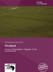 Oxshott,613919573X,9786139195732