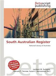 South Australian Register,6134458740,9786134458740