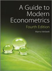 A Guide to Modern Econometrics 4th Edition,1119951674,9781119951674