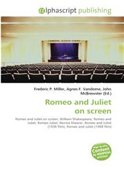 Romeo and Juliet on Screen,6130043341,9786130043346