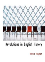 Revolutions in English History,1116931923,9781116931921