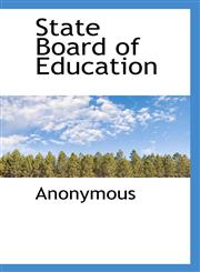 State Board of Education,1117798119,9781117798110