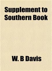 Supplement to Southern Book,1153398230,9781153398237