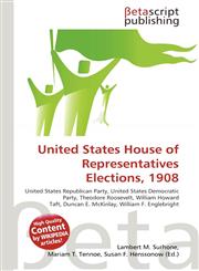United States House of Representatives Elections, 1908,6134783390,9786134783392
