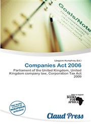 Companies Act 2006,6201482113,9786201482111