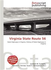 Virginia State Route 56,6134460494,9786134460491