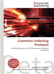 Common Indexing Protocol,6132956573,9786132956576