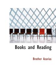 Books and Reading,1110647638,9781110647637