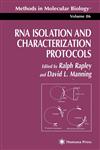 RNA Isolation and Characterization Protocols,0896034941,9780896034945