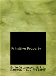 Primitive Property,1116014130,9781116014136