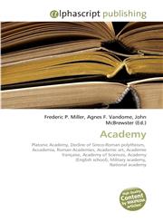 Academy,6130218931,9786130218935