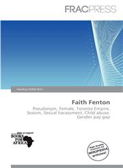 Faith Fenton,6139638097,9786139638093