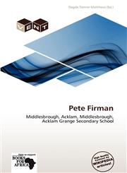 Pete Firman,6139107369,9786139107360
