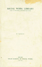 Social Work Library : A List of Core Books, Periodicals and Serials