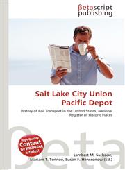 Salt Lake City Union Pacific Depot,6134440620,9786134440622