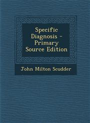 Specific Diagnosis - Primary Source Edition,1293300330,9781293300336