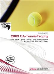 2003 CA-TennisTrophy,6137742148,9786137742143