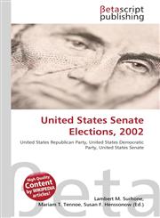 United States Senate Elections, 2002,6130976216,9786130976217
