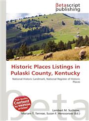 Historic Places Listings in Pulaski County, Kentucky,6137564118,9786137564110
