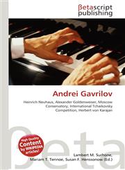Andrei Gavrilov,6132239723,9786132239723
