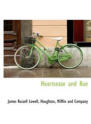 Heartsease and Rue,1140254995,9781140254997