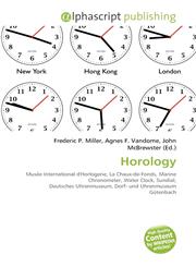 Horology,6132840397,9786132840394