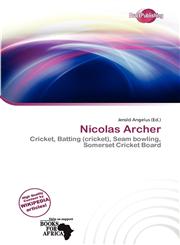 Nicolas Archer,6201821007,9786201821002