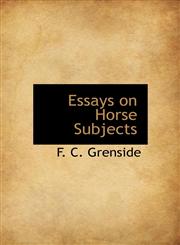 Essays on Horse Subjects,1140071769,9781140071761
