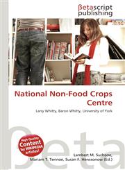 National Non-Food Crops Centre,6136307936,9786136307930