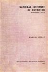 Annual Report : National Institute of Nutrition - Report for the Period 1st. January 1972 to 31st December - 1972