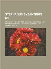 Stephanus Byzantinus (2 ),1153490528,9781153490528