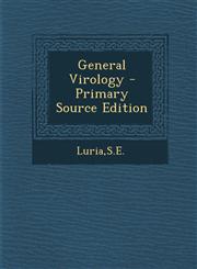 General Virology - Primary Source Edition,1294794167,9781294794165