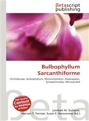 Bulbophyllum Sarcanthiforme,6136310856,9786136310855