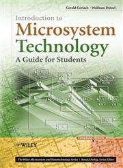 Introduction to Microsystem Technology A Guide for Students,0470058617,9780470058619
