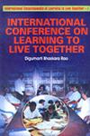 International Conference on Learning to Live Together,8171419895,9788171419890