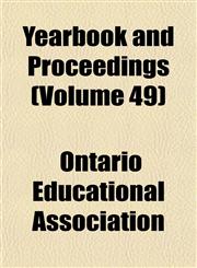 Yearbook and Proceedings (Volume 49),1152143808,9781152143807