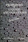 Properties of Liquids and Solutions 2nd Edition,047194419X,9780471944195