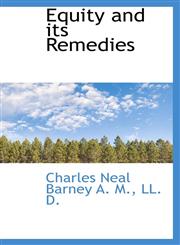 Equity and its Remedies,1115504460,9781115504461