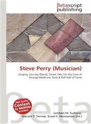 Steve Perry (Musician),6131074445,9786131074448