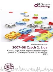2007-08 Czech 2. Liga,6137039226,9786137039229