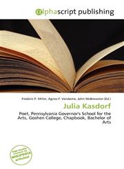 Julia Kasdorf,613589112X,9786135891126
