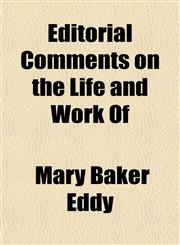 Editorial Comments on the Life and Work Of,1152890581,9781152890589