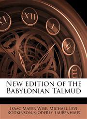 New edition of the Babylonian Talmud Volume 19,117621019X,9781176210196