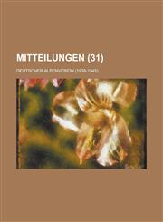 Mitteilungen (31 ),1234532182,9781234532185