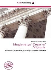 Magistrates' Court of Victoria,6136751496,9786136751498