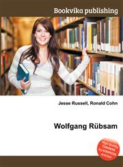 Wolfgang Rubsam,5511596574,9785511596570