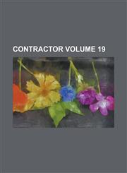 Contractor Volume 19,1236901886,9781236901880